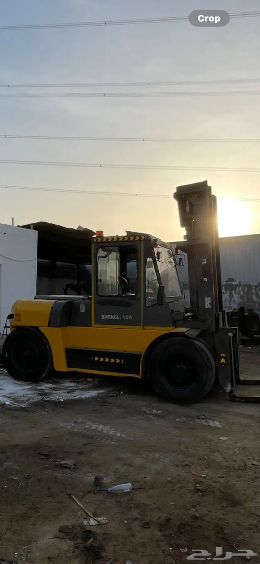 رافعة شوكية 10 طن للبيع forklift 10 ton for sell 1