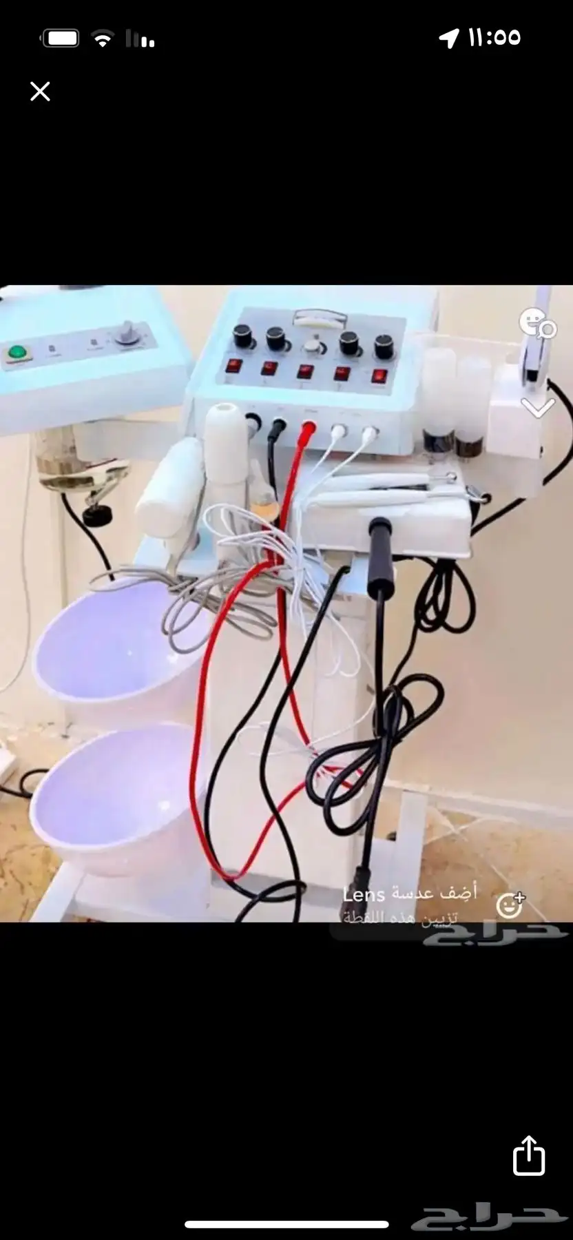جهاز تنظيف بشره بكامل ملحقاته 0