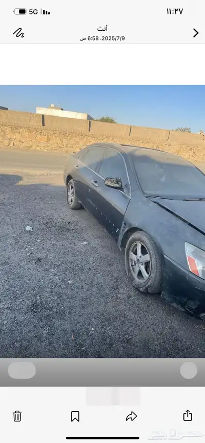 قطع غيار اكورد 2007 v6 مكينه جير شرط 0