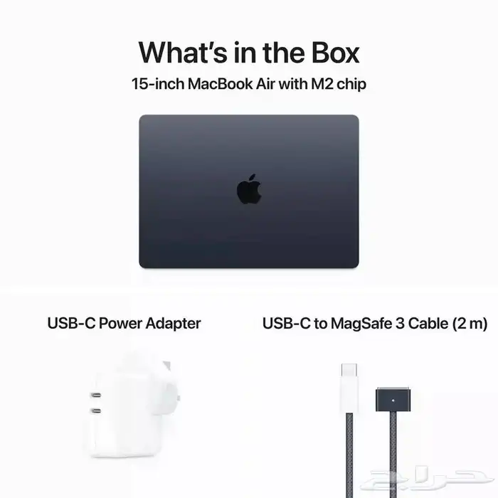 ابل ماك بوك اير إم15.3  2 بوصة 3