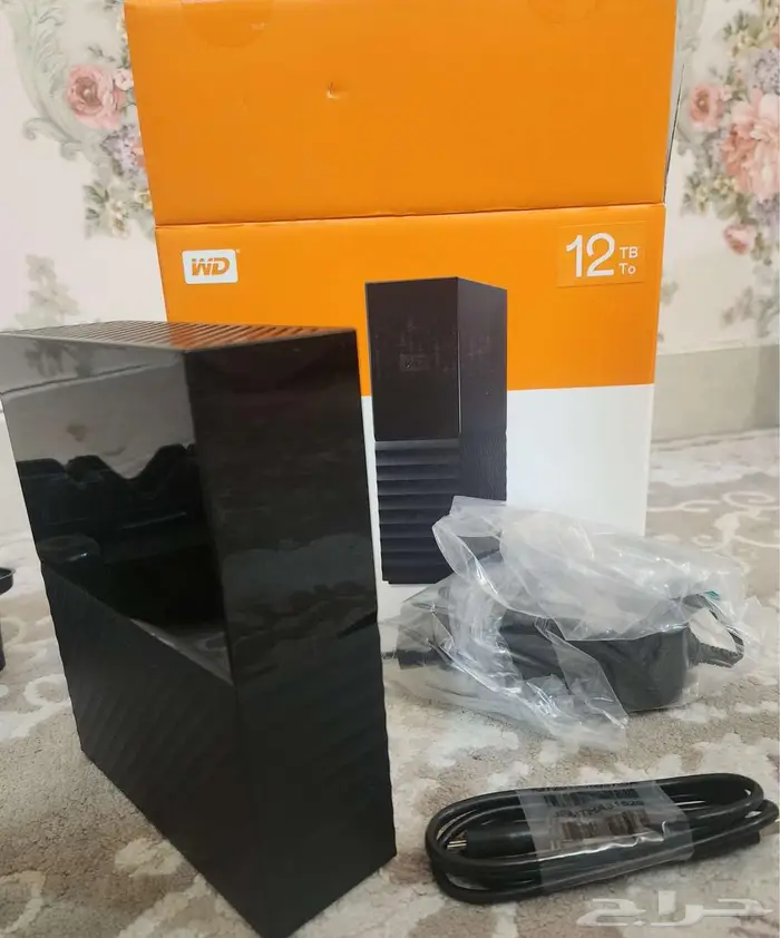 هاردسك خارجي بسلك كهرباء WD My Book 8TB 12TB  تم تغير الحد 3