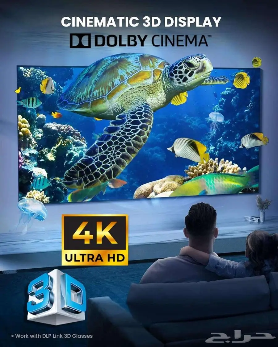 Projector Anker NEBULA Cosmos Max 4K UHD بروجكتر 4K 10