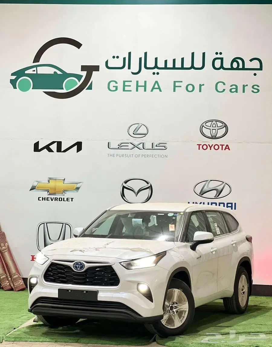 تويوتا هايلندر نص فل GLE واستندر هابيرد موديل 2025 0