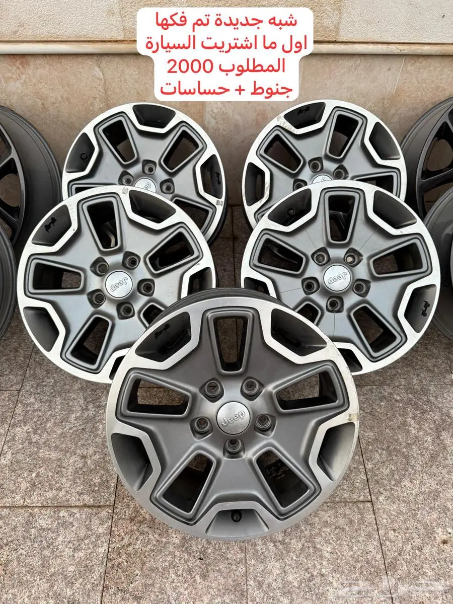 قطع جييب رانجلر روبيكون 2018 jk - شبه جديدة 0