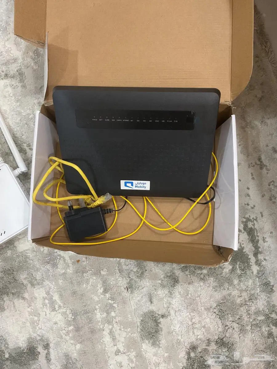 راوتر مودم STC و موبايلي الياف بصرية 5G 4G 1
