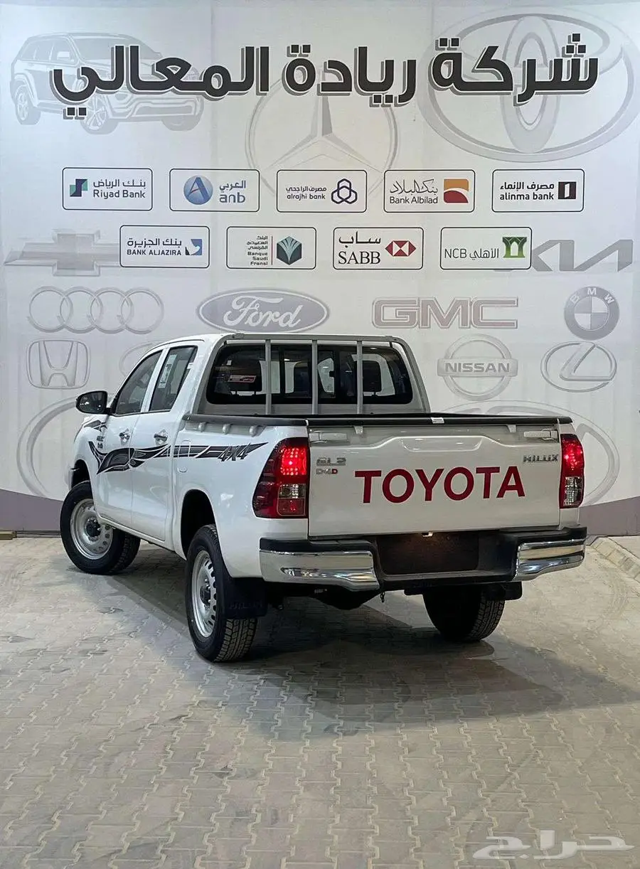 هايلوكس غمارتين ديزل Gl2 سلق موديل 2025 كاش واقساط 3