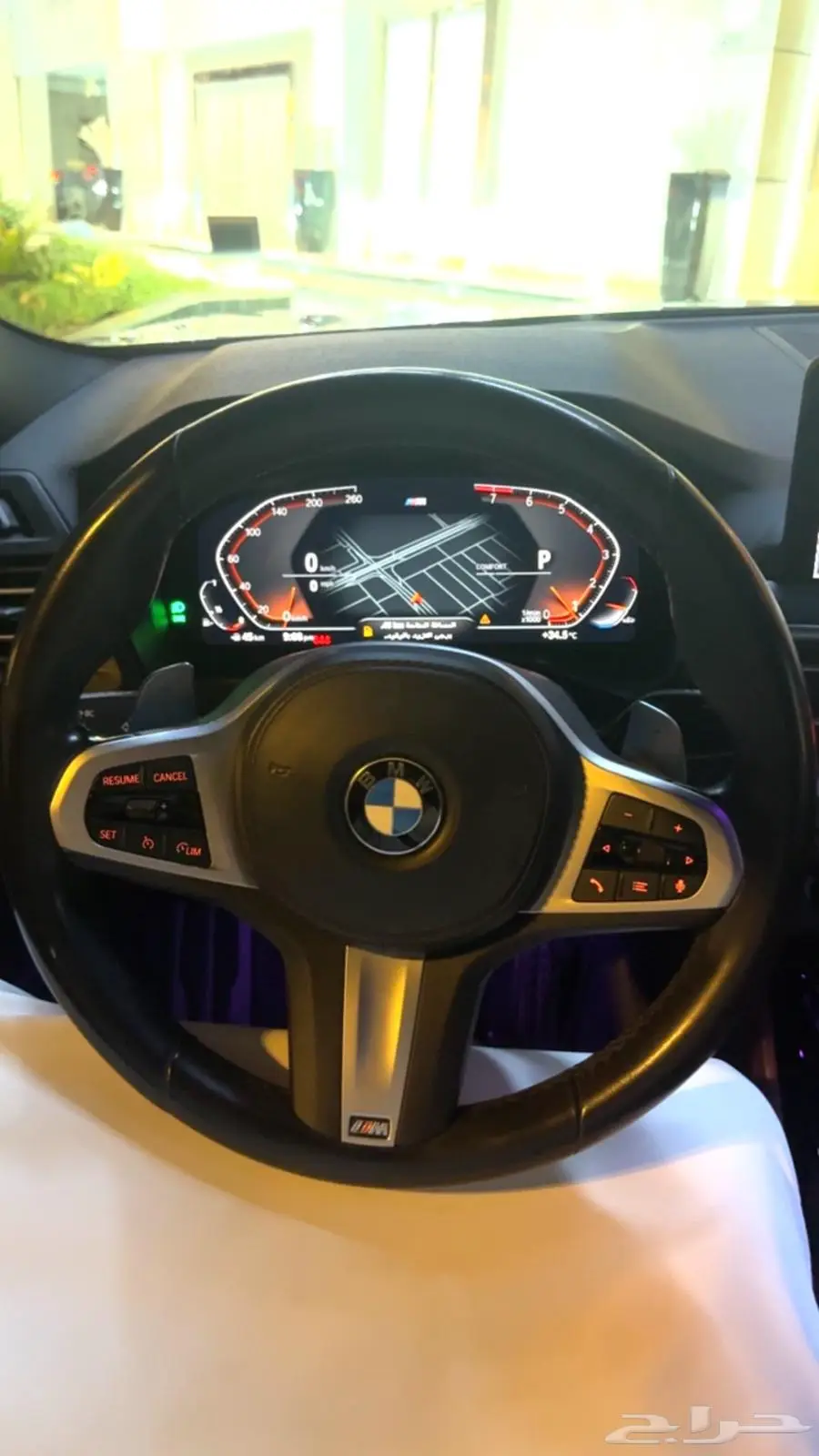 للبيع بيام X4 سعودي ناغي اسود داخلي احمر 2022 9