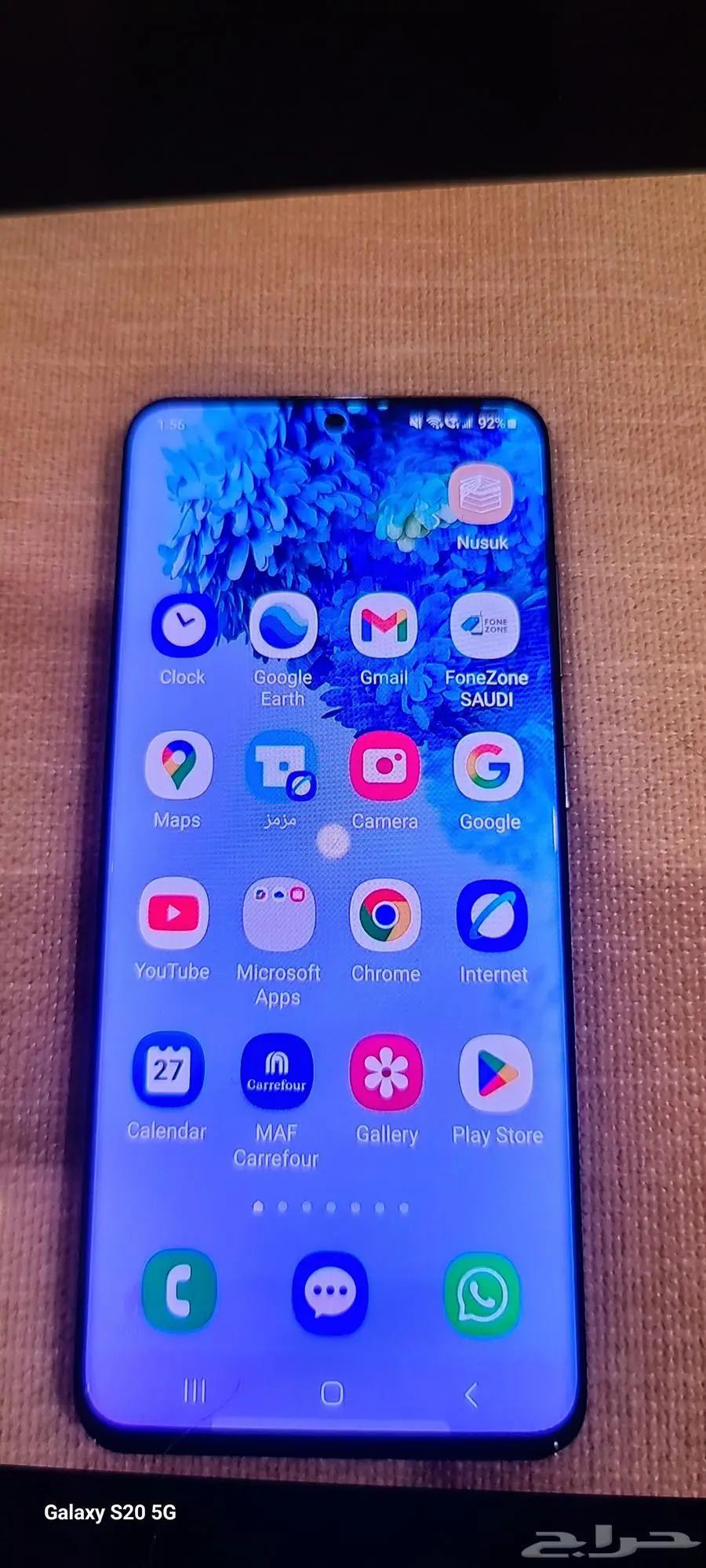 سامسونج S20 5G نظيف للمستخدم 0
