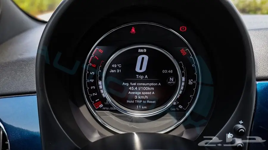 فيات 500 cabrio 2024 خليجي اصفار مع ضمان الوكيل 13