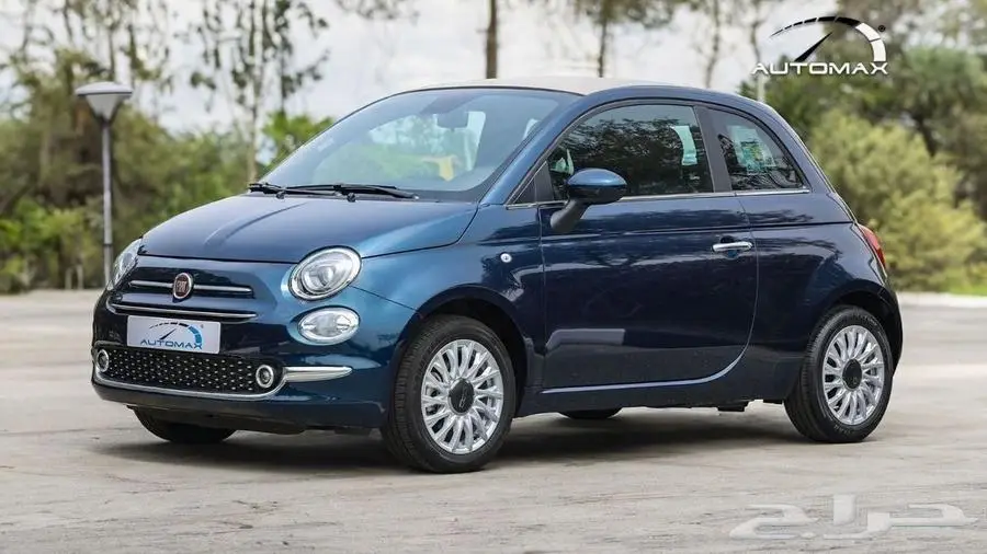 فيات 500 cabrio 2024 خليجي اصفار مع ضمان الوكيل 0
