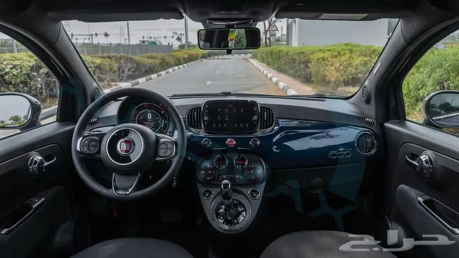 فيات 500 cabrio 2024 خليجي اصفار مع ضمان الوكيل 8