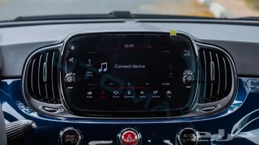 فيات 500 cabrio 2024 خليجي اصفار مع ضمان الوكيل 16