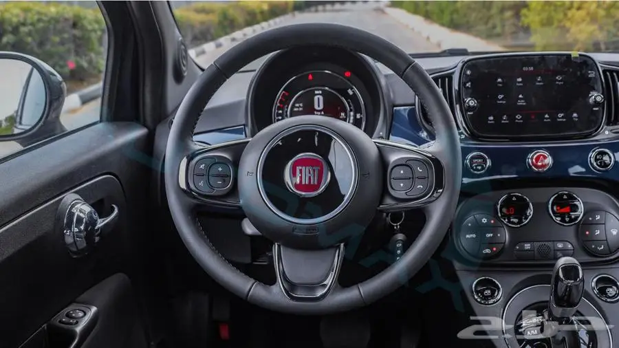 فيات 500 cabrio 2024 خليجي اصفار مع ضمان الوكيل 9