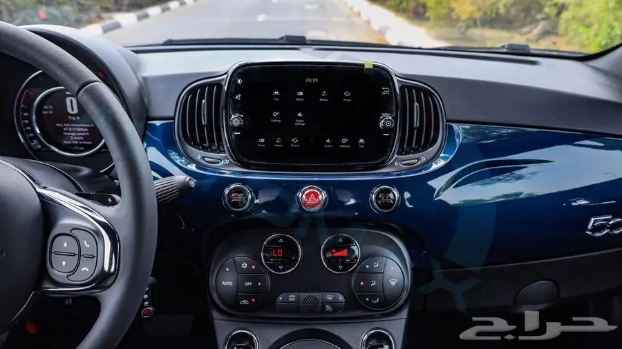 فيات 500 cabrio 2024 خليجي اصفار مع ضمان الوكيل 14