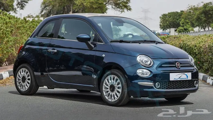 فيات 500 cabrio 2024 خليجي اصفار مع ضمان الوكيل 3
