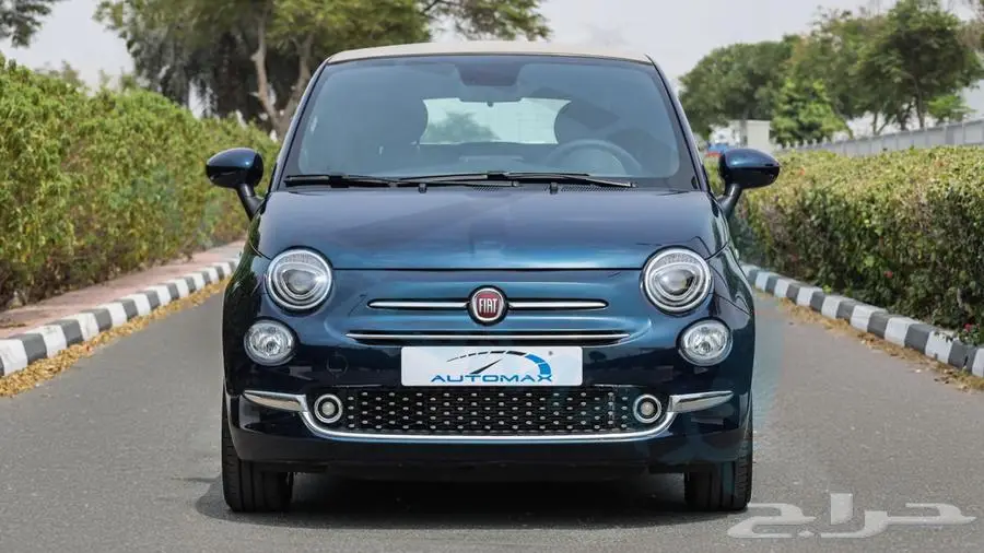 فيات 500 cabrio 2024 خليجي اصفار مع ضمان الوكيل 1