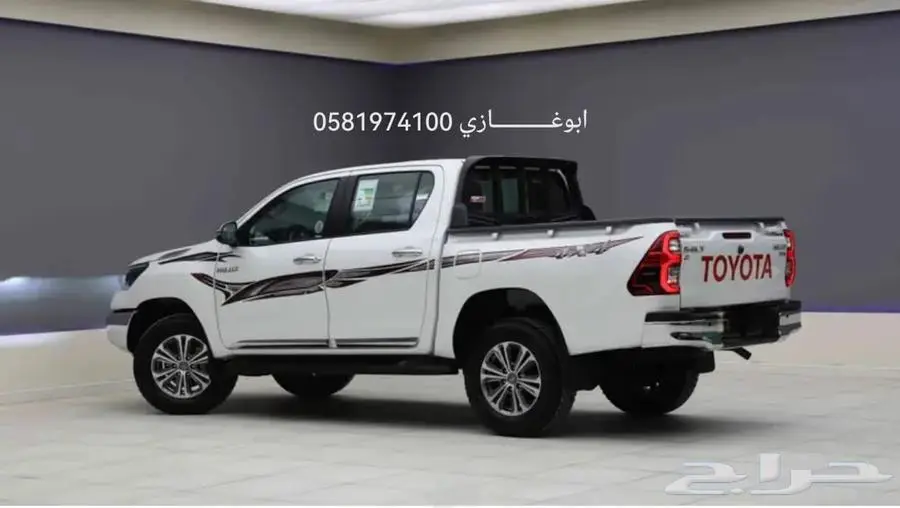 تويوتا هايلكس غمارتين دبل بنزين S. GLX موديل 2025 3