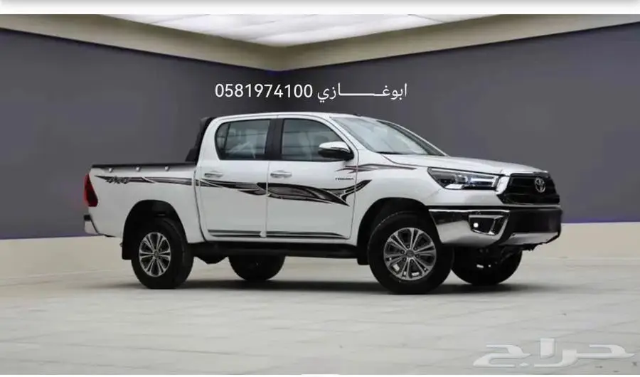تويوتا هايلكس غمارتين دبل بنزين S. GLX موديل 2025 2