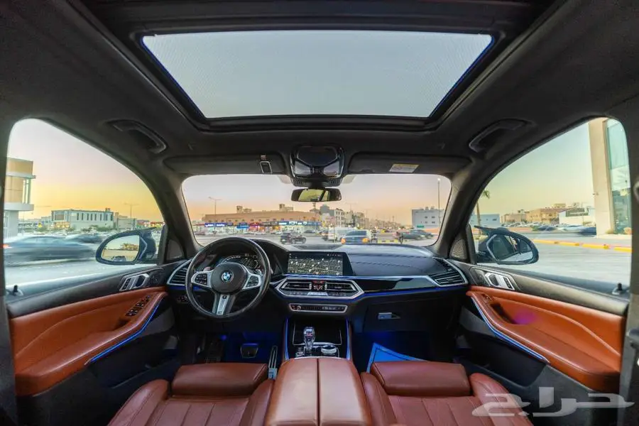 BMW X5 V8 2019 ابيض خليجي معدل 2024 6