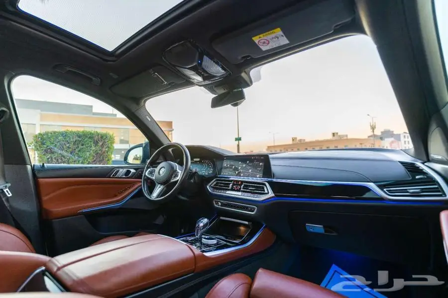 BMW X5 V8 2019 ابيض خليجي معدل 2024 7