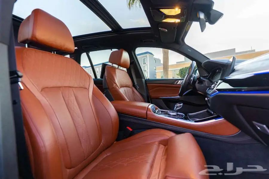 BMW X5 V8 2019 ابيض خليجي معدل 2024 5