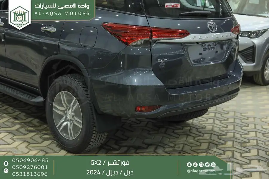 فورتشنر دبل 4 سلندر رمادي ديزل 2024 اقل سعر كاش واقساط 17