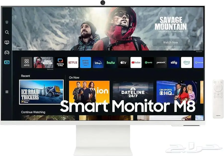 شاشة سامسونج M8 الذكية 32 بوصة 4K مع كاميرا index