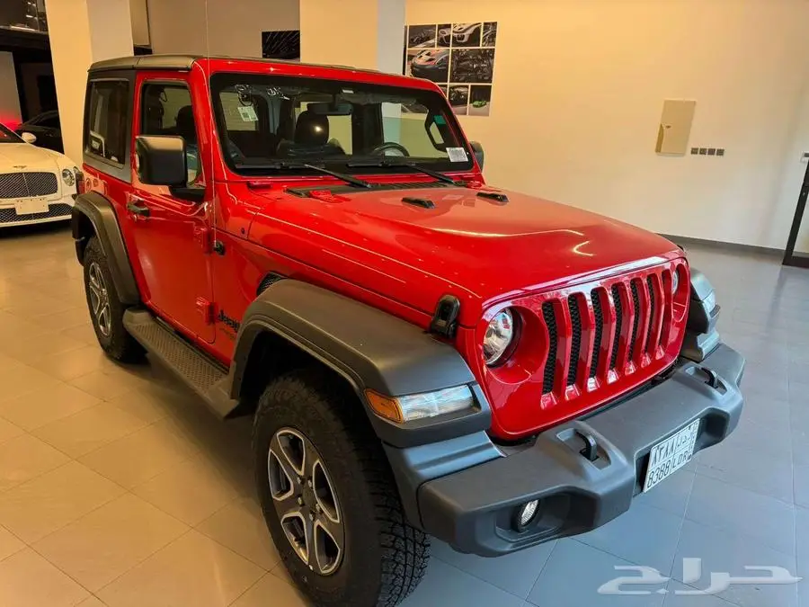 Jeep رانجلر مخزن VIP 2021 للمستخدم عداد 2 الف فقط 0