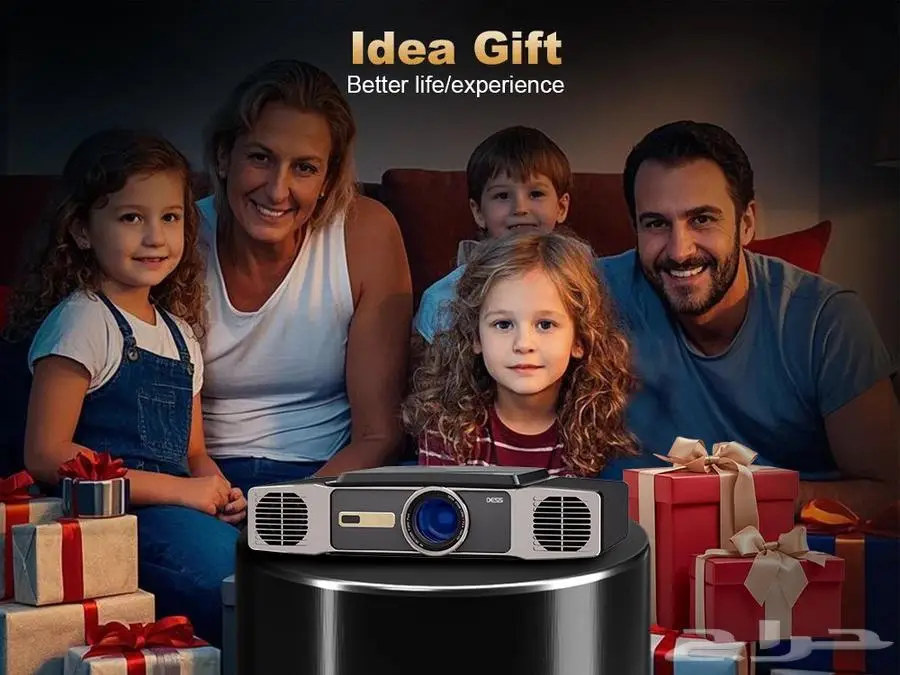 بروجكتر اندرويد 4K احترافي 3200 لومين Projector 4K 22