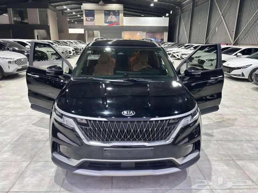 كيا كرنفال ديزل 2021 بطاقة جمركية 9 مقاعد استيراد كوريا 8