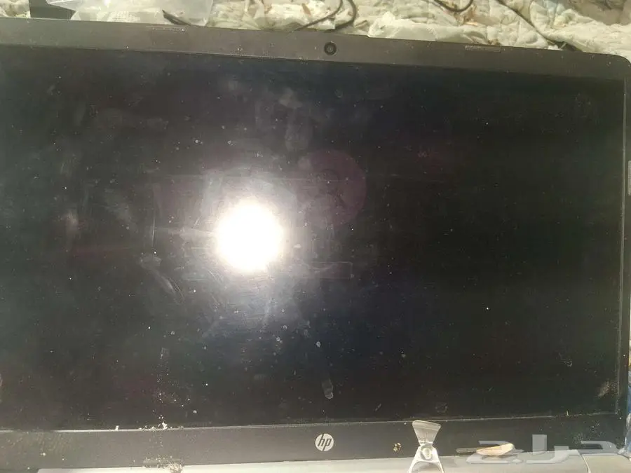 لاب توب اتش بي للبيع مكسوره الشاشه لحد 150 1