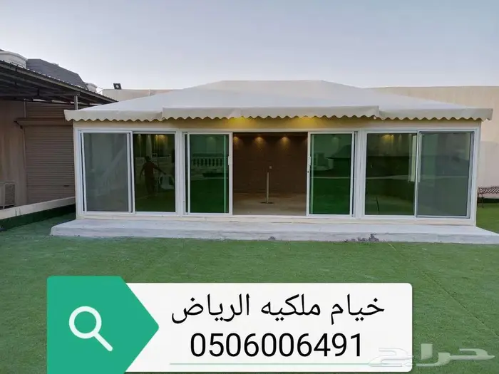 سواتر شرايح حديد خيام pvc مشبات الرياض 17