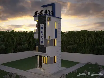 مهندس معماري تصاميم 3d تصاميم مساقط 2d تصاميم محلات 6