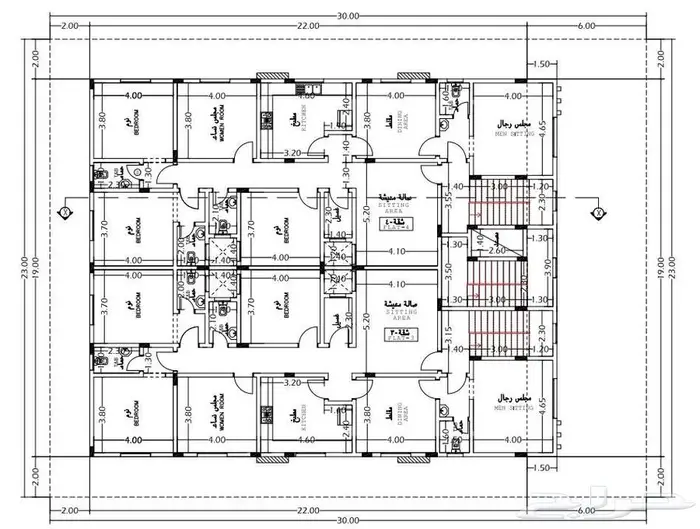 تصميم مخططات معمارية عالية الجودة 1