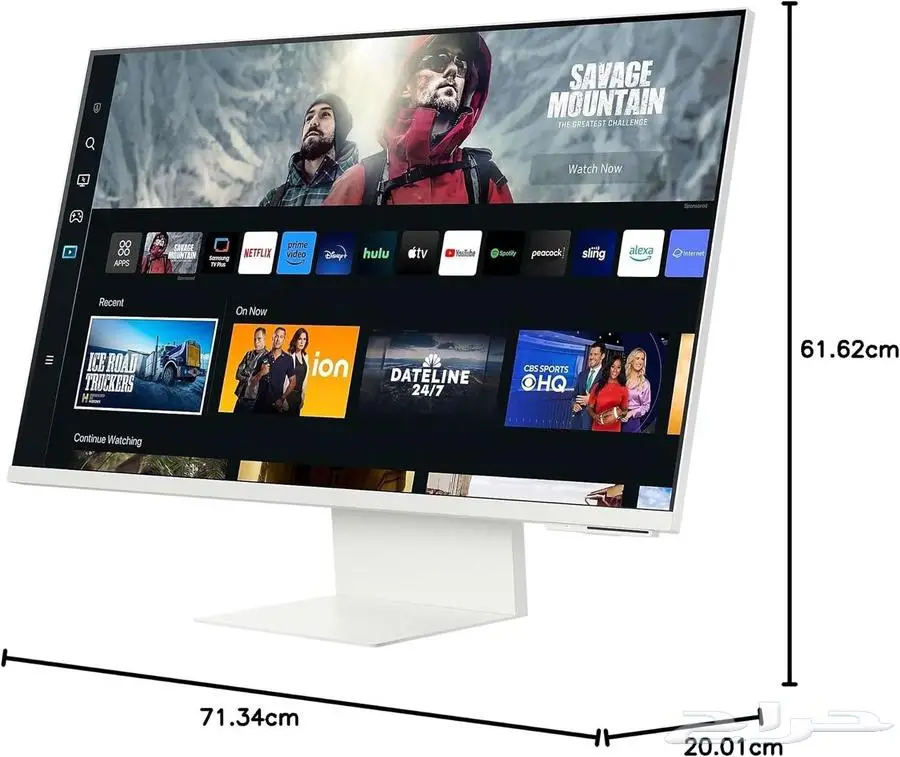شاشة سامسونج M8 الذكية 32 بوصة 4K مع كاميرا index