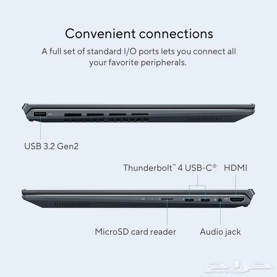 اسوس زين بوك او ليد OLED14x Asus Zenbook I7 Nvidia الترا بوك 2