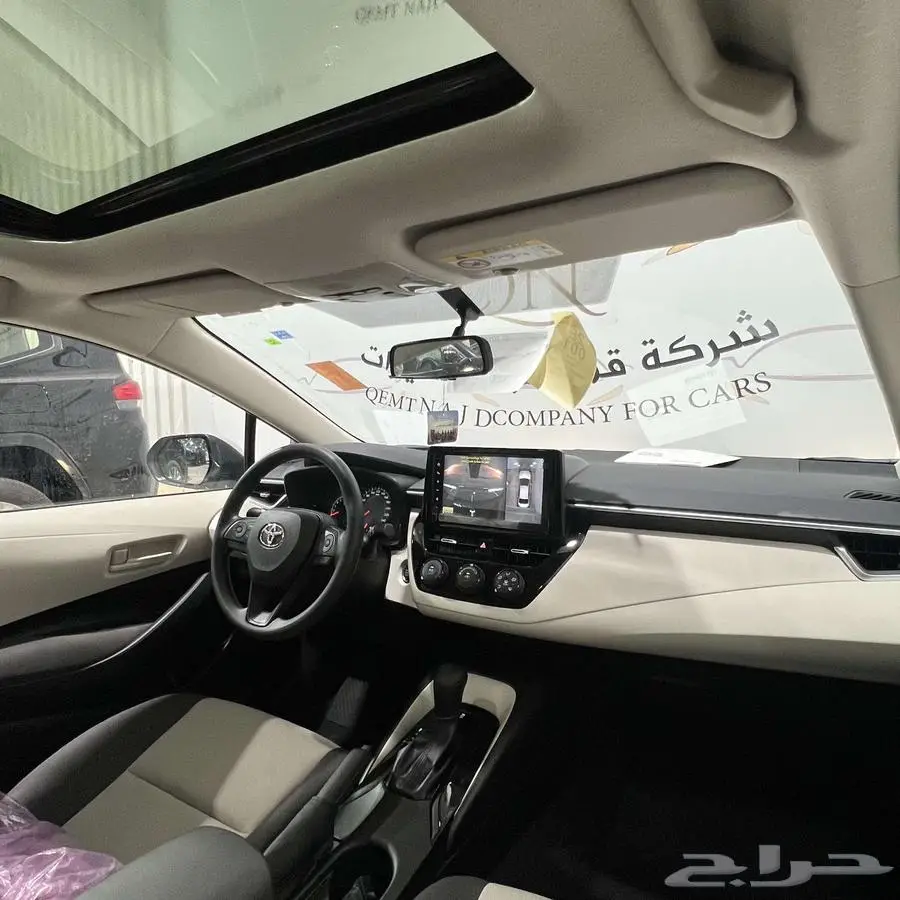 تويوتا كورولا XLI مطور جنوط فتحة سقف 2025 7