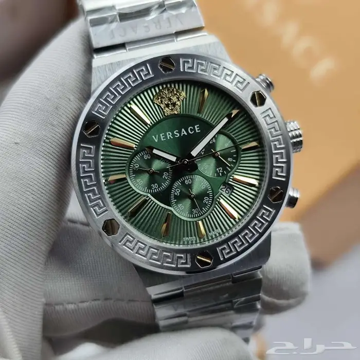 ساعة رجالية أنيقة من ماركة فيرساتشي Ver sace ساعات فرساتشي 2
