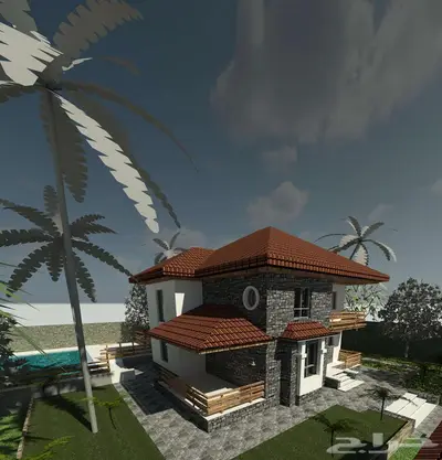مهندس معماري تصاميم 3d تصاميم مساقط 2d تصاميم محلات 7
