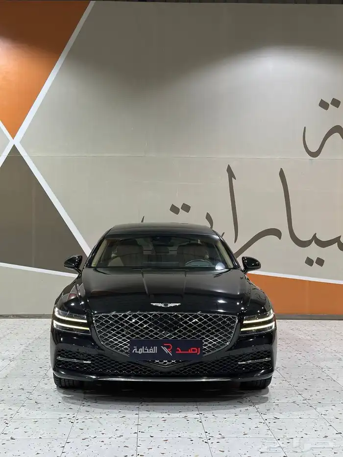 جينيسس G80 2022 V6 فل كامل . رصد الفخامة 3