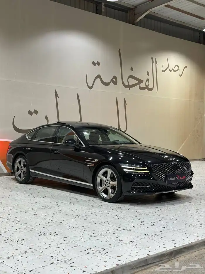 جينيسس G80 2022 V6 فل كامل . رصد الفخامة 0