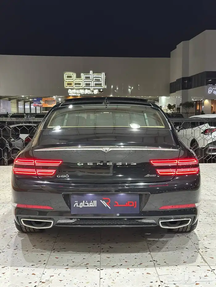 جينيسس G80 2022 V6 فل كامل . رصد الفخامة 10