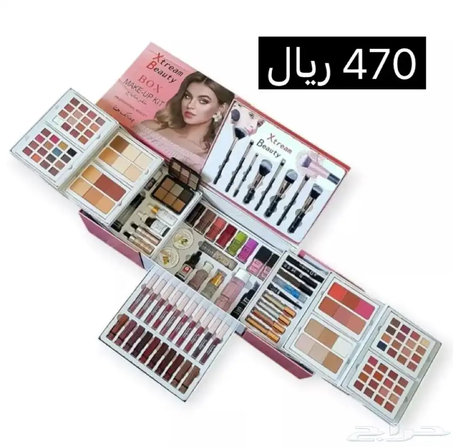 طقم مكياج ومناكير بوكسات 19