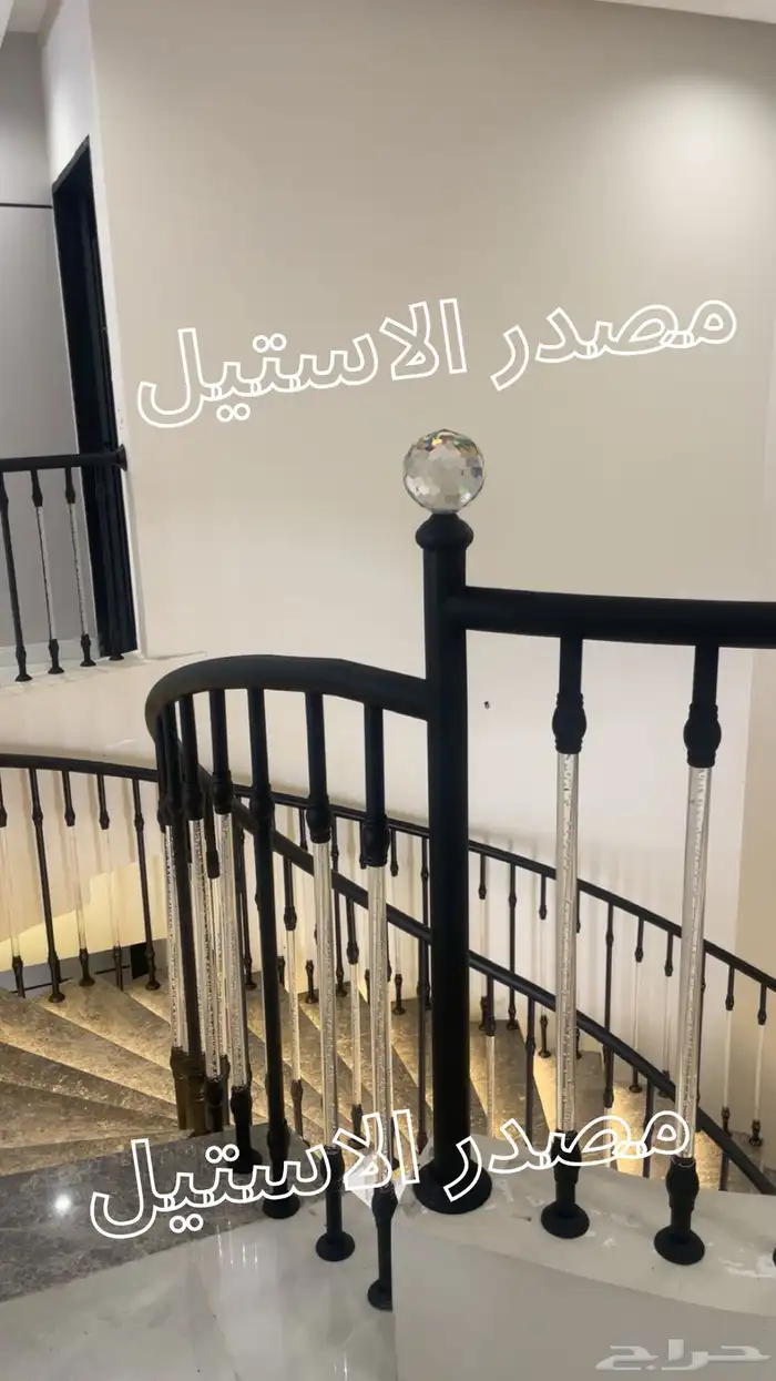 تفصيل درابزين ستيل وزجاج وحديد 3