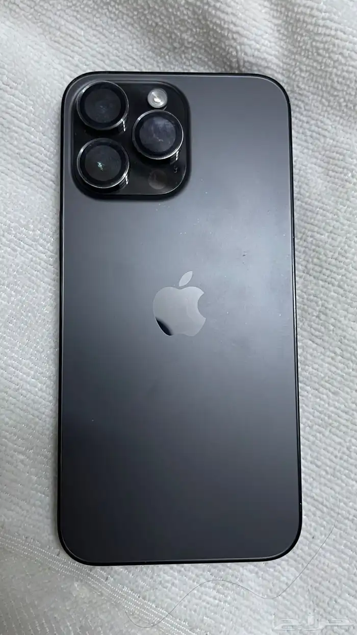 ايفون 14 برو مااكس لون اسود البطاريه 86 5