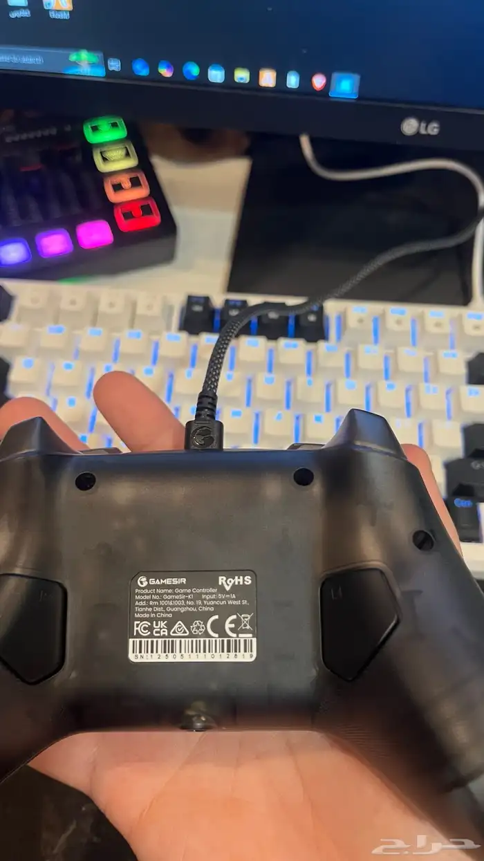 يد gamesir جديده للبي سي والاكسبوكس مع ازرار خلفيه 2