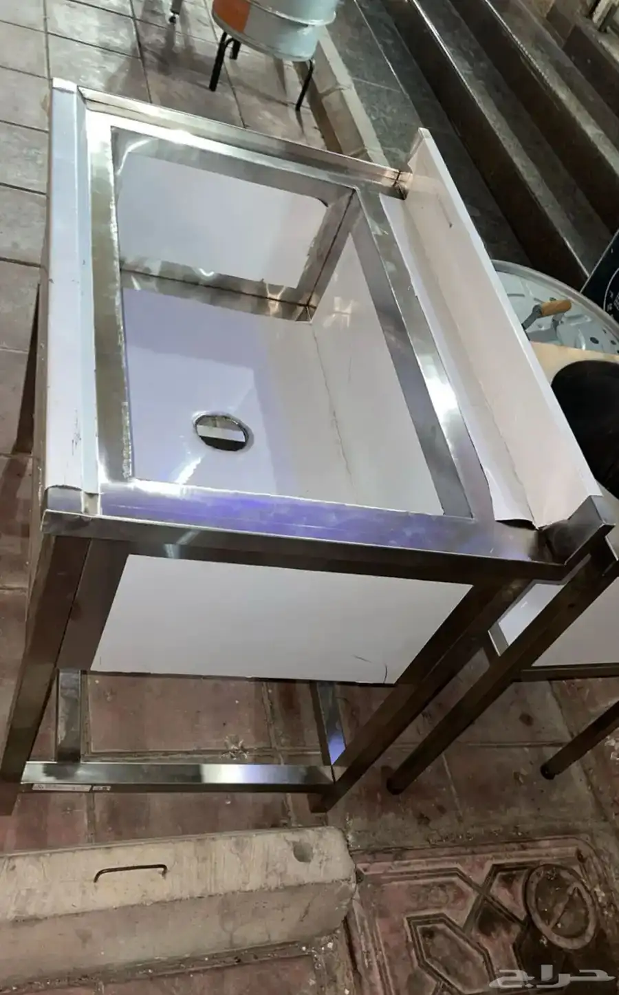 مجلى احواض غسيل استيل مجلى مطعم معدات تجهيز مطاعم 10