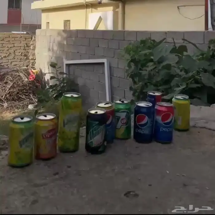 علب قديمه -حمضيات ببسي ديو لبتون خوخ سفن 0