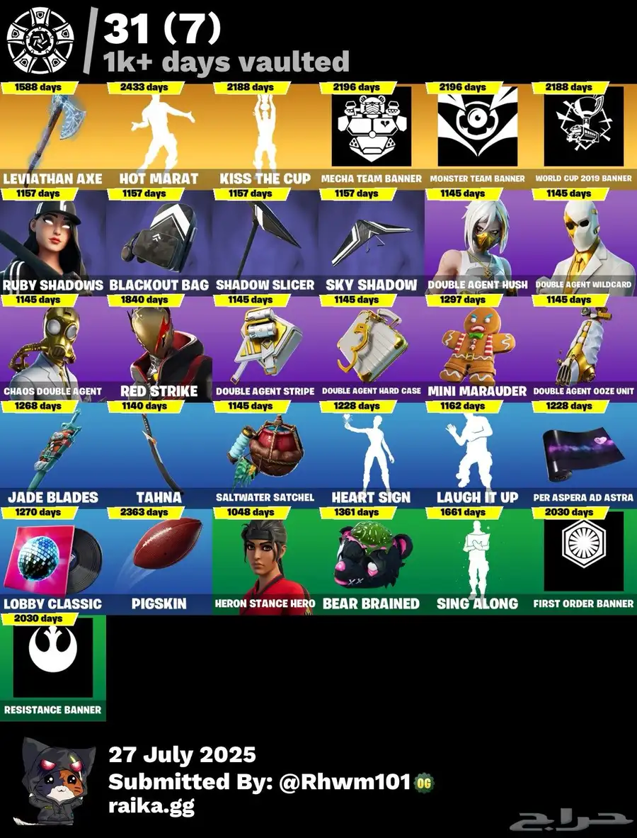 متوفر حساب فورت ملغم عرق 3