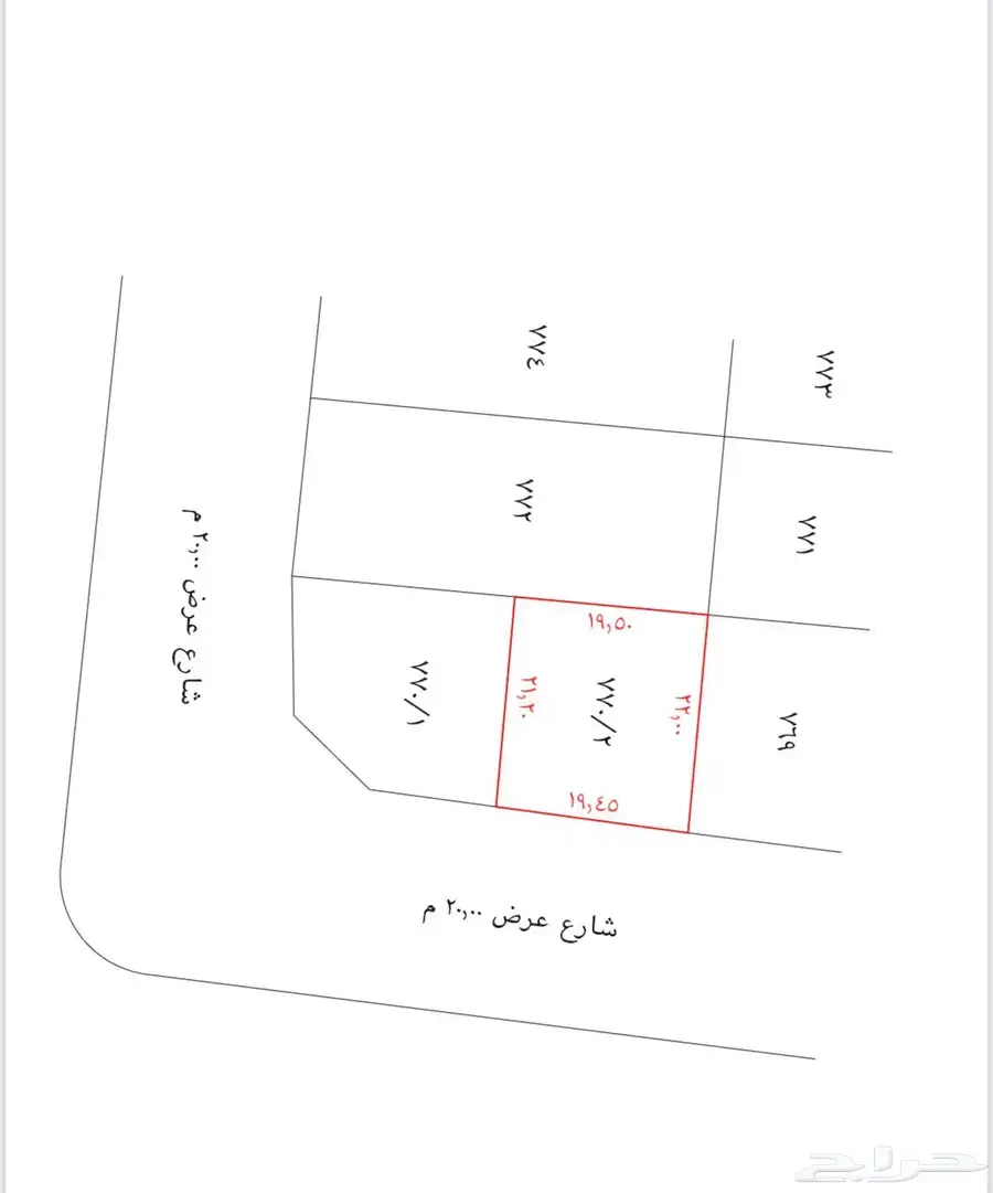 للبيع أرض سكنية في أبها حي الزهور بموقع ممتاز جدا 1